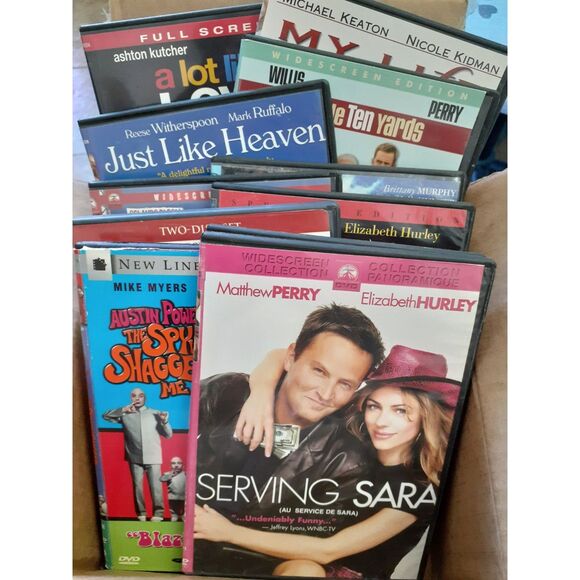 Lot of 11 DVDs Various Romantic Comedy Romance  Family Drama Movies - Picture 1 of 5